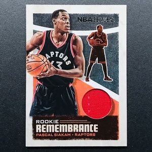 Pascal Siakam - 2019-20 Hoops Rookie Remembrance Jerseys #RR-PSK